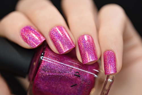 ILNP Paige Berry Pink Holographic Nail Polish