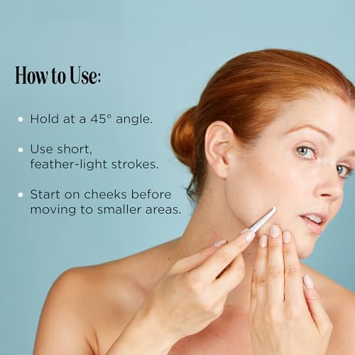 StackedSkincare Reusable Dermaplaning Exfoliation Tool with Metal Handle