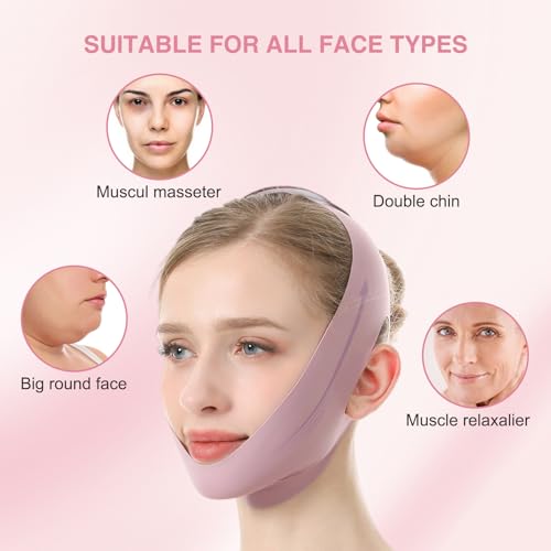 V Line Face Slimming Mask - Double Chin Reducer & Jawline Shaper