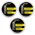 L'Oréal Studio Overworked Hair Putty 1.7oz (3 Pack)
