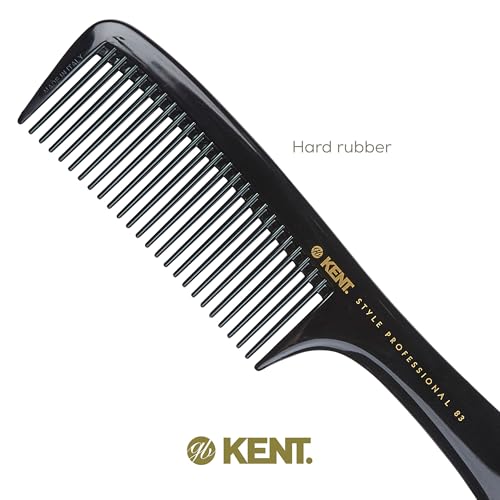 Kent SPC83 Professional Barber Comb - Wide Tooth Detangler