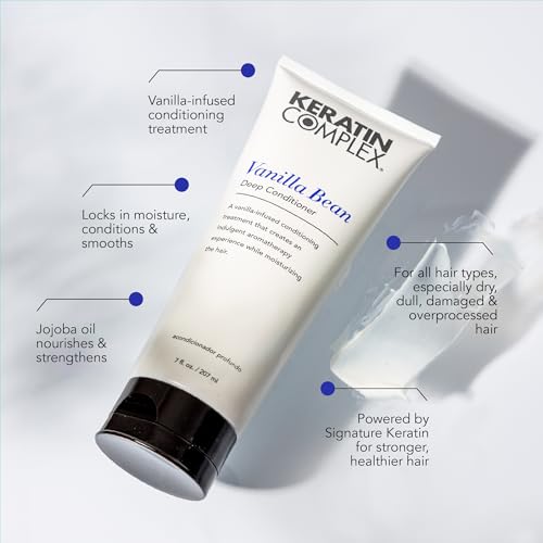Keratin Complex - Vanilla Bean Deep Conditoner - 7 oz