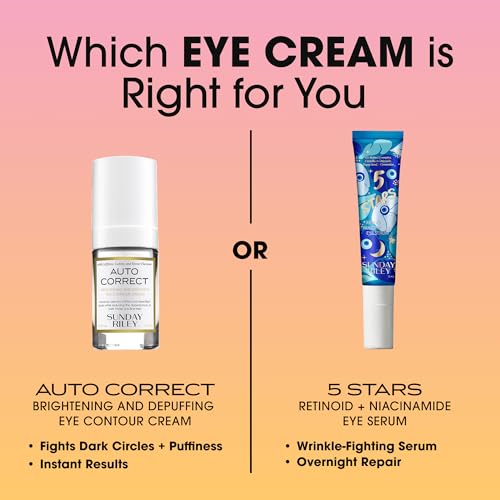 Sunday Riley Auto Correct Eye Cream - Dark Circles & Fine Lines