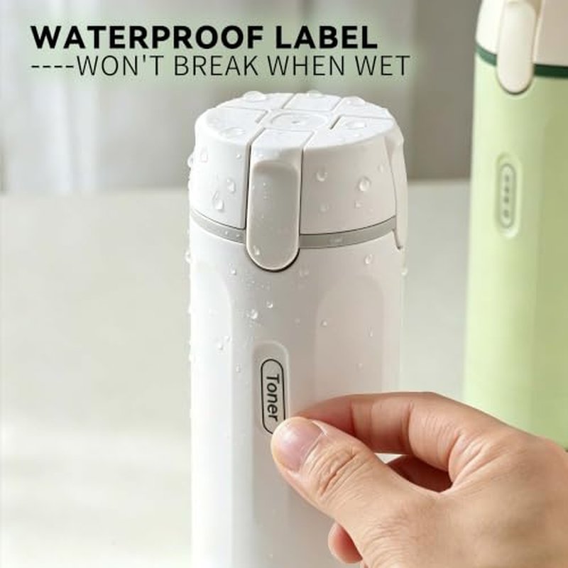 4-Pack 30ML Travel Pump Bottles, TSA Approved Leak-Proof