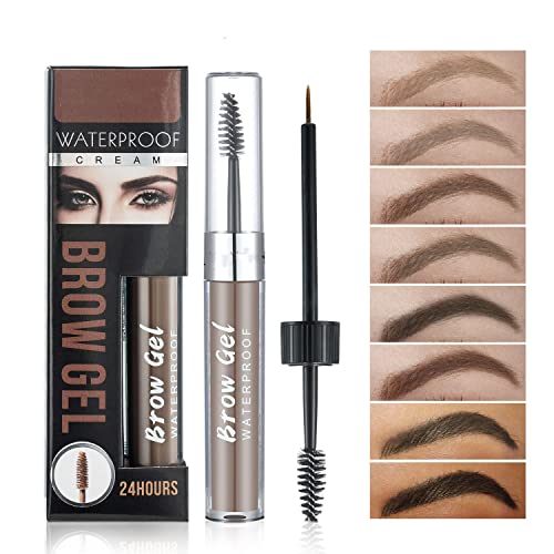 Waterproof Eyebrow Gel - 8 Colors, Long-Lasting & Smudgeproof