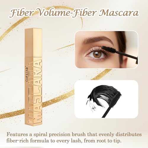 Fiber-Voluma Lengthening Mascara - Black