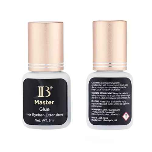 IB Beauty Glue New IB Lash Eyelash Extension Master Glue 0.5S Dry Long Last Korea Original Adhesive Supplies Strong Cola 5ml Professional Salon Use by Lava