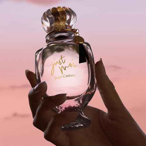 Juicy Couture Just Moi Eau de Parfum Spray for Women, Amber Vanilla Perfume with Cacao Blossom, Magnolia & Musk, Long-Lasting Scent