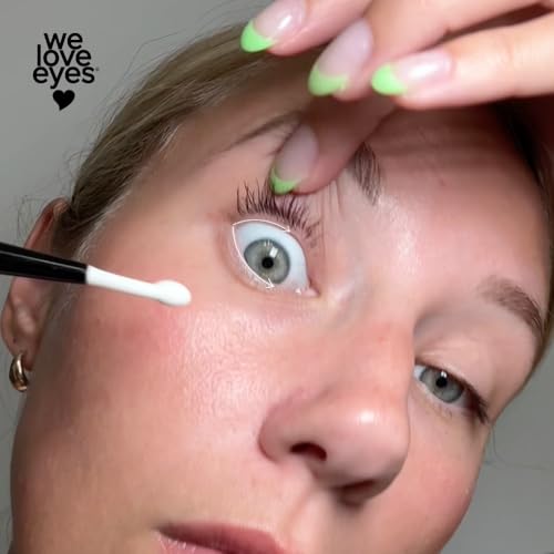 We Love Eyes Natural Tea Tree Eyelid Cleansing Oil & Scrub Brush Kit