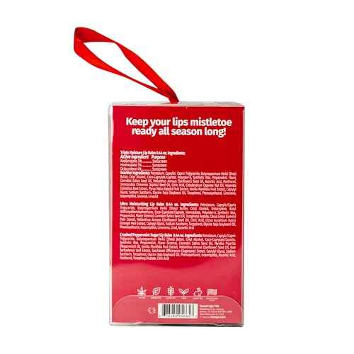 Hempz Sweet Lips Trio, 3 Lip Balms, Holiday Gift for Men or Women, Stocking Stuffer