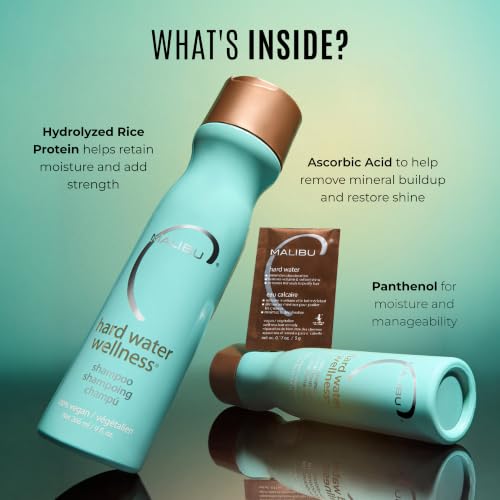 Malibu C Hard Water Wellness Remedy - Shampoo, Conditioner & Mask Set (6 Ct)
