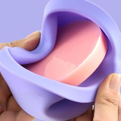 2pcs Silicone Wax Warmer Liner & 50 Pcs Waxing Sticks Body Hair & 50 Pcs Protective Collars Ring Removal Sticks Applicator Easy to Clean Non-Stick Wax Pot Silicone Bowl