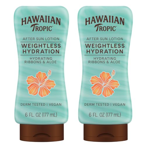 Hawaiian Tropic After Sun Lotion, 6 Fl Oz (2 Pack)