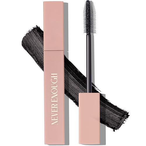 Black Mascara Never Enough ? Buildable Long-Lasting Volume ? Silky-Smooth Formula, Clump & Flake Free ? Soft Brush for Smooth Application ? 0.34 fl.oz. - Made in Italy