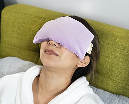 DreamTime Lavender Eye Pillow for Sleep & Headache Relief