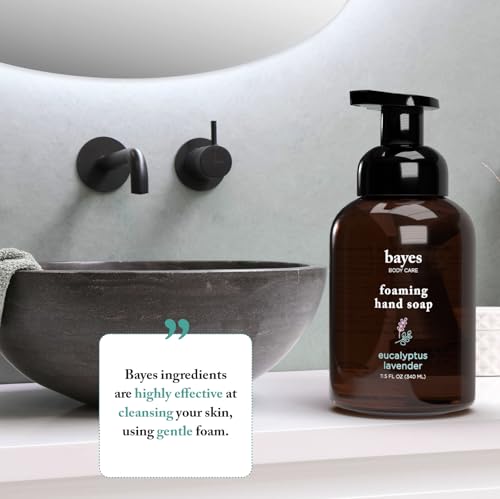 Bayes Foaming Hand Soap - Aromatic Rosemary Mint, 11.5 Fl Oz, USDA Biobased