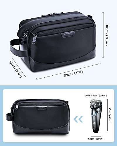 BAGSMART Large Travel Toiletry Bag for Men, Water-Resistant Dopp Kit
