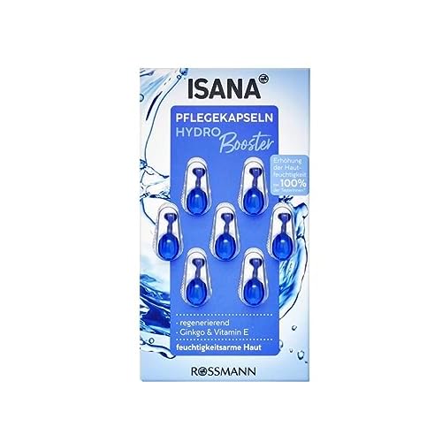 Isana Hydro Care Skin Moisturizing Capsules For Dehydrated Skin - 5 Packs