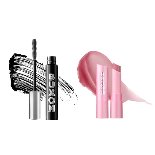 BUXOM Lash Volumizing Mascara + Full-On Plumping Lip Glow Balm