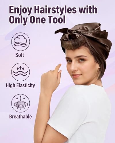 Posicurly 3-Piece Heatless Hair Curler Set - Satin Overnight Blowout Rods