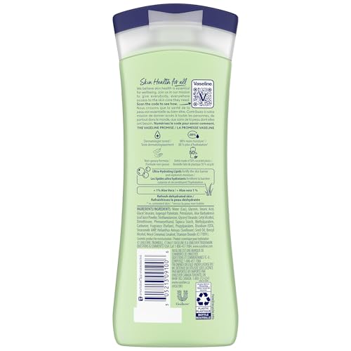 Vaseline Soothing Hydration 6-Pack ? Intensive Care Moisturizing Hand and Body Lotion with Aloe, Ultra-Hydrating Lipids, 48 Hours of Moisture, 10 Oz Ea