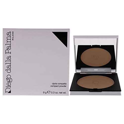 Diego dalla Palma Compact Powder - Easy To Apply - Natural Look - Velvety Texture - Matte Finish Wihout Drying Out Your Skin - Does Not Mark The Eye Folds - Absolute Comfort - 11 Beige - 0.3 Oz