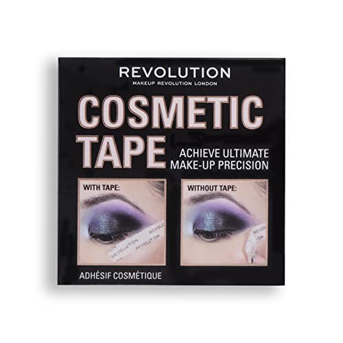 Revolution Beauty London, Precise Shadow Cosmetic Tape, Easily Removable, Ultimate Precision, 1 Roll