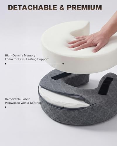 Adjustable Massage Headrest for Bed | Face Cradle Pillow