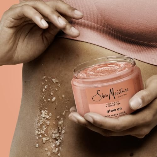 SheaMoisture Coconut Hibiscus Body Scrub, 12 oz