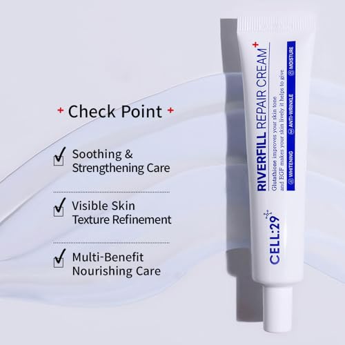 CELL:29 Riverfill Repair Cream | Skin Barrier, Moisturizer for face, Daily Skincare - 40ml