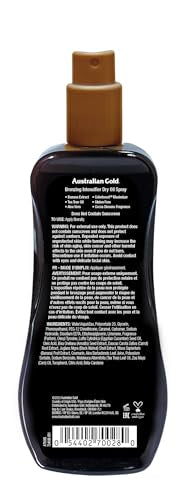 Australian Gold Bronzing Intensifier Dry Oil Spray, 8 Ounce | Colorboost Maximizer (AGDOBS)