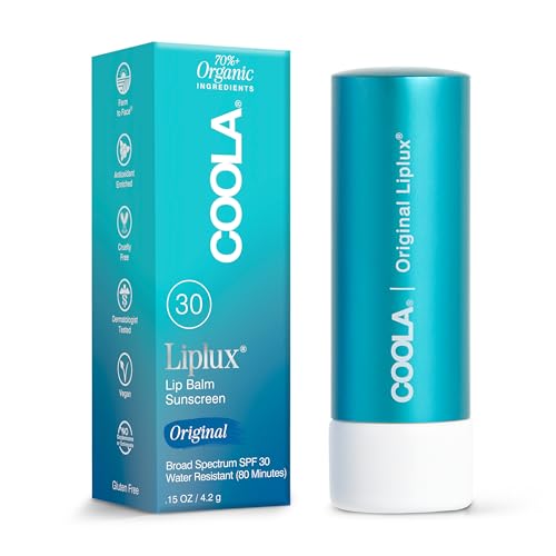 COOLA Organic Lip Balm SPF 30 Sunscreen - Water Resistant