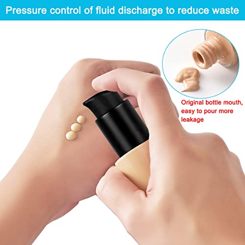 4x Foundation Pump Replacement for Maybelline Fit Me & MAC Studio Fix