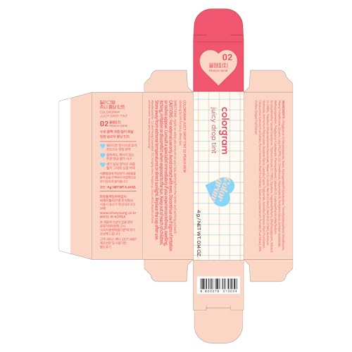 Juicy Drop Tint 02 Peach Dew - Buildable Lip Gloss