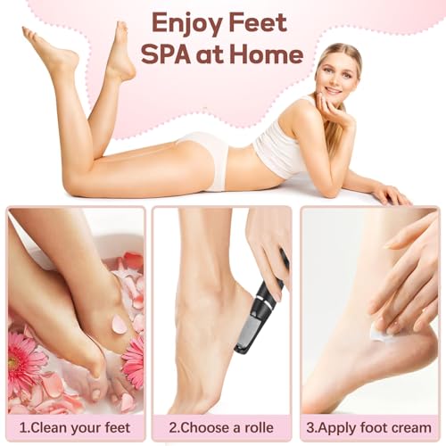 Electric Foot Callus Remover - Rechargeable Pedicure Tool for Smooth Feet