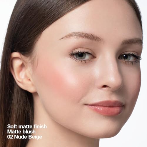 Pink Peach Matte Blush Palette – Lightweight, Blendable, Natural Finish