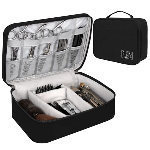 Professional Barber Tool Bag with Clipper Storage