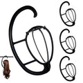 Dreamlover Hanging Wig Stand - 4 Pack Black Wig Holder