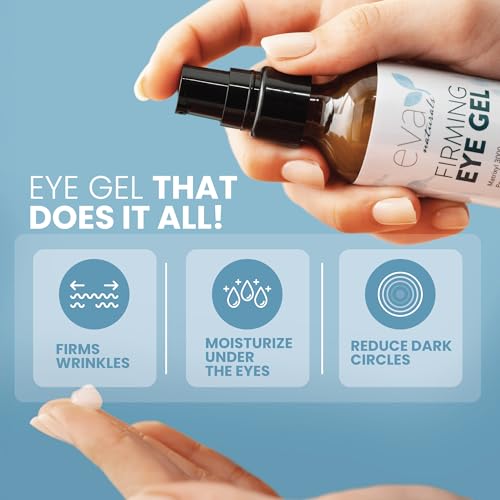 Eva Naturals Eye Gel for Dark Circles & Puffiness