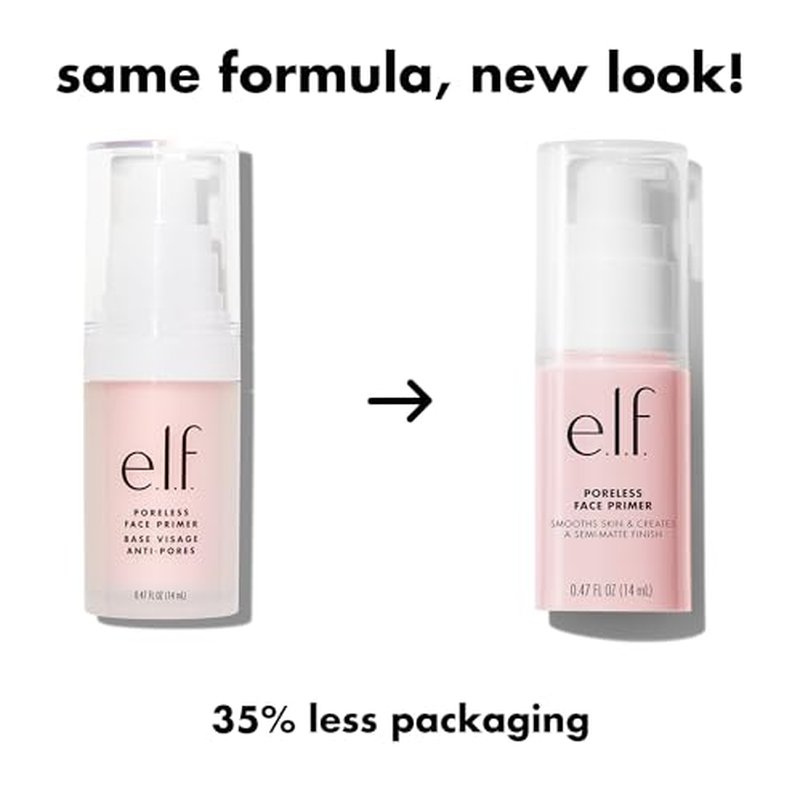 e.l.f. Poreless Face Primer - Skin-Smoothing Matte Makeup Base