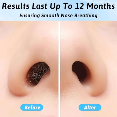100Pcs Nose Wax Sticks, Hair Wax Applicator Nose Waxes Kit Accessories for Nostril Cleaning Ear Face Hair Removal for Men Women