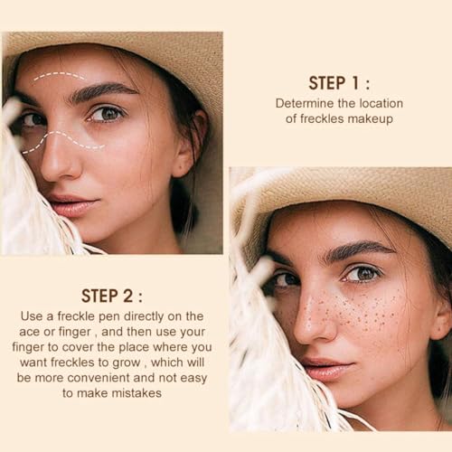 Freckle Pen Waterproof Marker 3-Pack - Natural Sun-Kissed Look