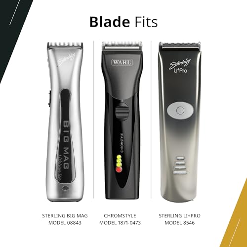Wahl Professional ChromStyle Blade, 5-in-1 Adjustable Clipper Blade, Seamless Cutting, Fits ChromStyle Pro, Bravura, Arco, and Figura Clippers