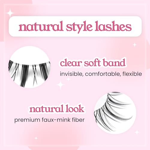 Anime Lashes 5 Pairs Fluffy 3D Volume Synthetic Eyelashes