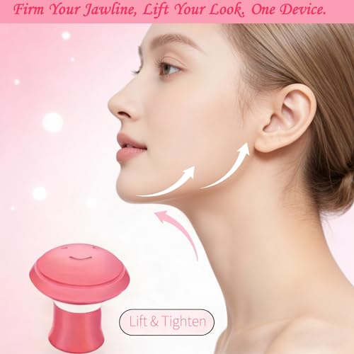 Jaw Exerciser,Double Chin Reducer,Facial Yoga for Skin Tighten Firm,Face Exerciser& Jawline Shaper, Jawline Exerciser, Jaw Trainer,Facial and Neck Exercise for Women and Men (Two)