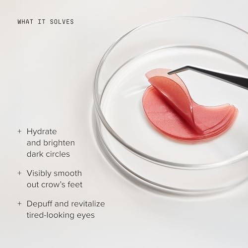 DRMTLGY Brightening Hydrogel Eye Masks 60 Count | Depuffing