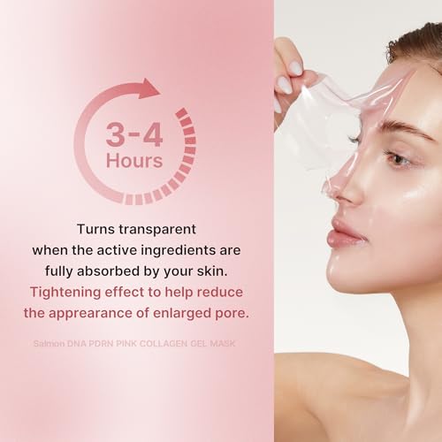 medicube All Day Glass Glow Skin Duo: Collagen Overnight Wrapping Peel Off Facial Mask Pack and Salmon DNA PDRN pink collagen jelly gel mask (4ea)
