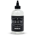 Beard Shave Gel ? Clear Shaving Gel for Beards ? Nutrient-Rich Formula ? Provides Smooth Shave ? Premium Ingredients ? Hops, Barley, Yeast ? 8 oz.