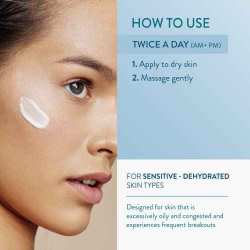 Lancer Skincare The Method: Nourish Women¡¯s Anti-Aging Moisturizer with Hyaluronic Acid, Daily Face Moisturizer, Sensitive or Dehydrated Skin