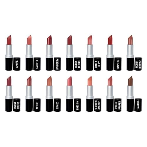 Mom's Secret Natural Lipstick, Made with Organic Ingredients, Rich in Vitamin E, Vegan, Paraben Free, Gluten Free, Cruelty Free, Made in the USA. 0.16 oz. (Peaches Galore)